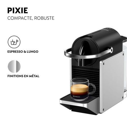 Machine à expresso Pixie EN127.S coloris argent – vue 2