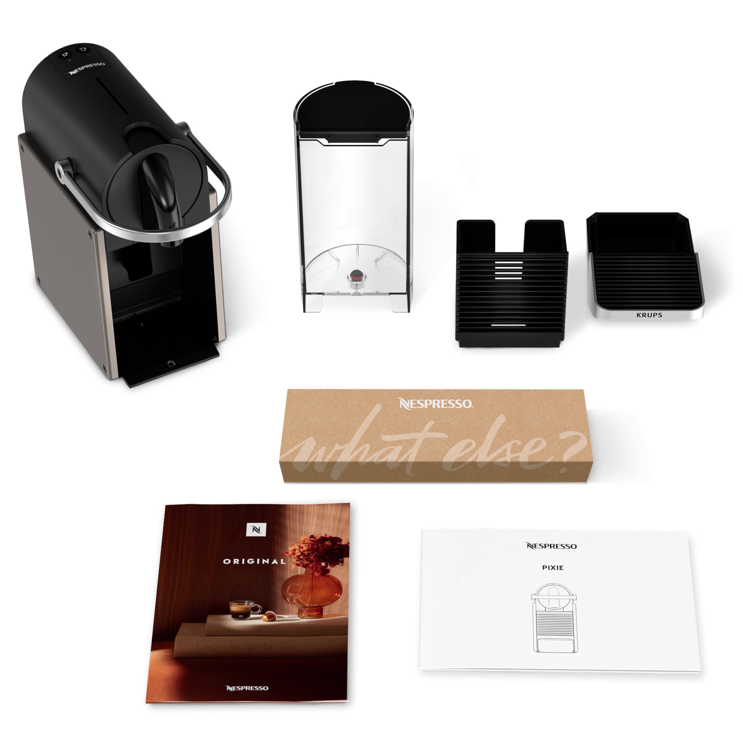 Machine à expresso Pixie YY5290FD coloris gris titane – vue 2