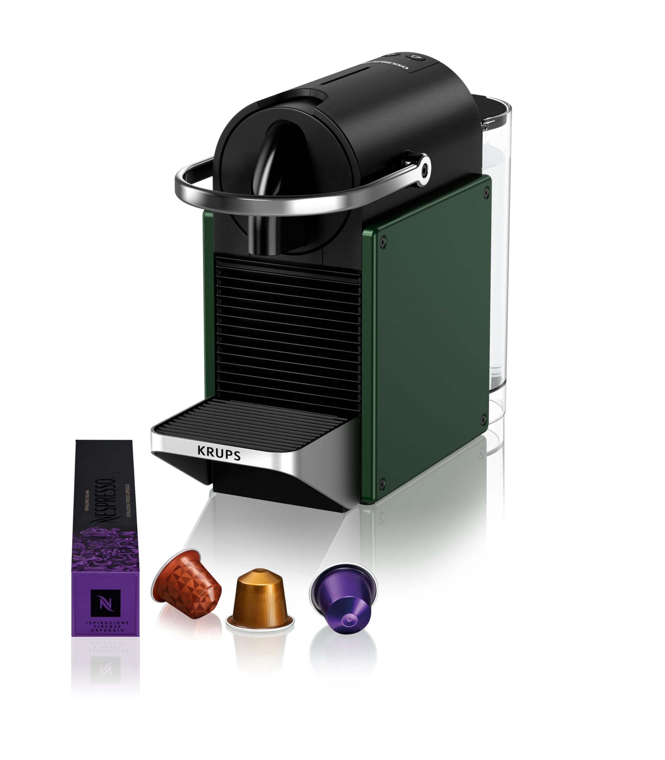 Machine à expresso Pixie YY5291FD coloris vert foncé