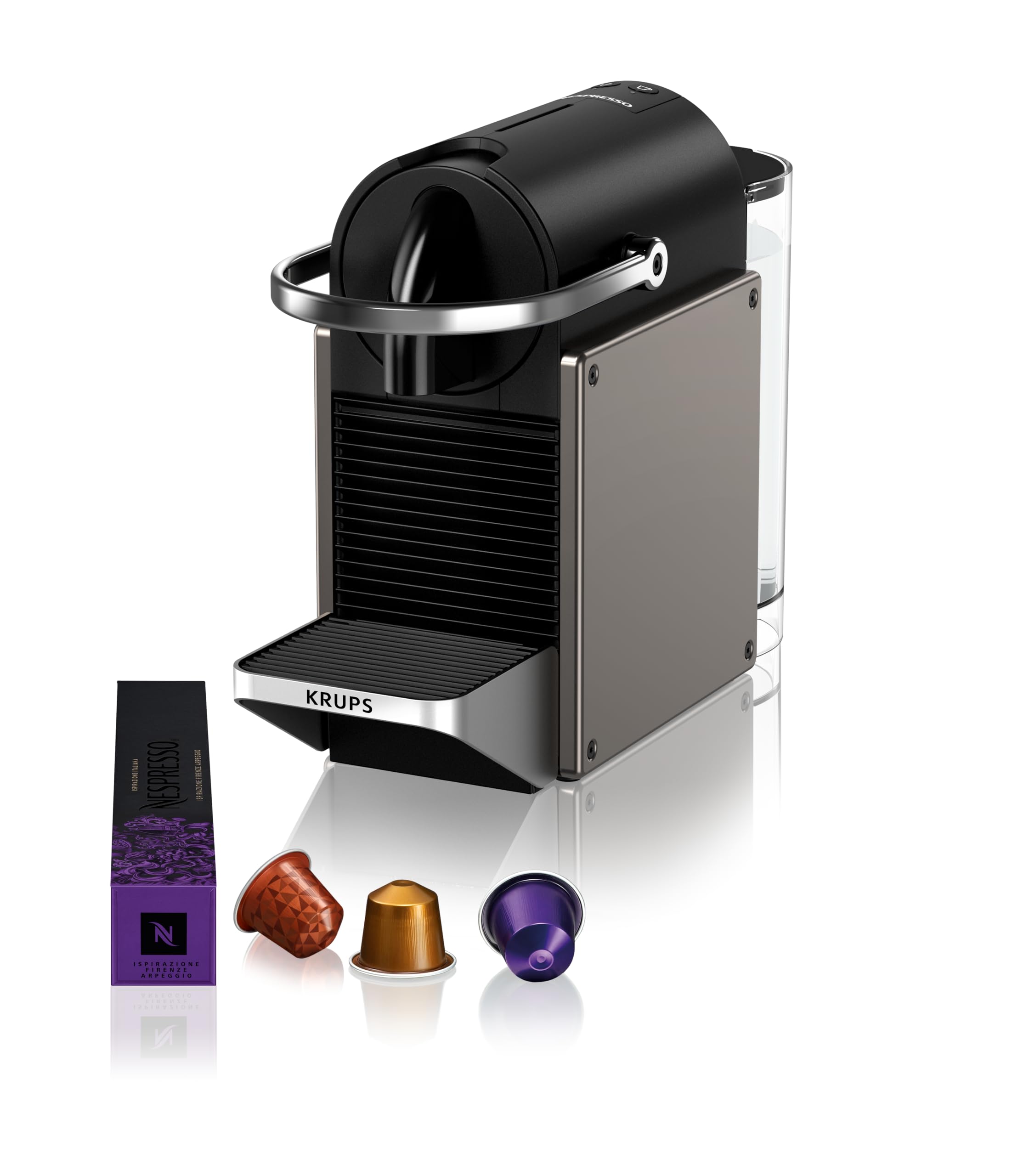 Machine à expresso Pixie Titan XN306TK finition métal